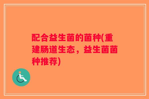 配合益生菌的菌种(重建肠道生态，益生菌菌种推荐)